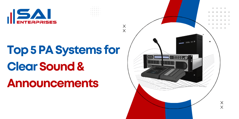 Top 5 PA Systems for Clear Sound & Announcements in Mumbai