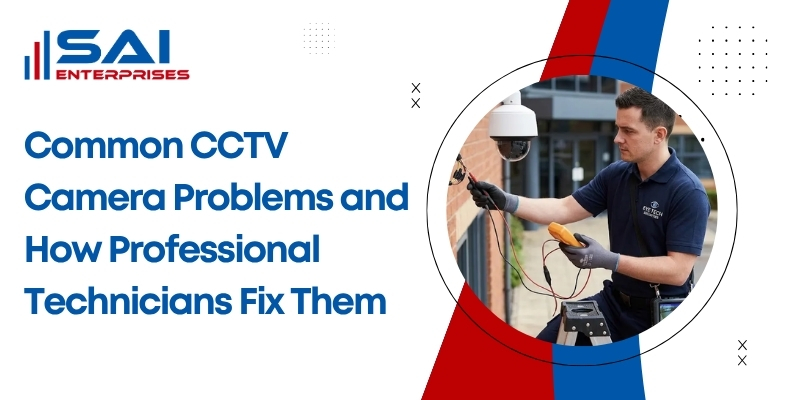 Common CCTV Camera Problems and How Professional Technicians Fix Them