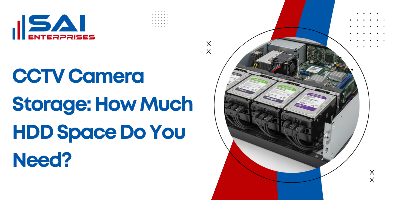 CCTV Camera Storage: How Much HDD Space Do You Need?