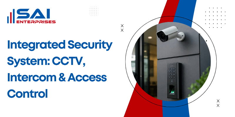 Integrated Security System: CCTV, Intercom & Access Control